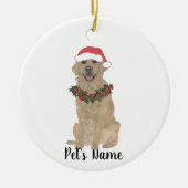 Gespecialiseerd Gulden Retriever-keramisch versier Keramisch Ornament (Voorkant)