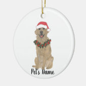 Gespecialiseerd Gulden Retriever-keramisch versier Keramisch Ornament (Links)