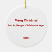 Gespecialiseerd keramisch Ornament in Las Vegas (Achterkant)