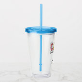 Gespecialiseerde Camp Counselor Gifts Acryl Drinkbeker (Rechts)