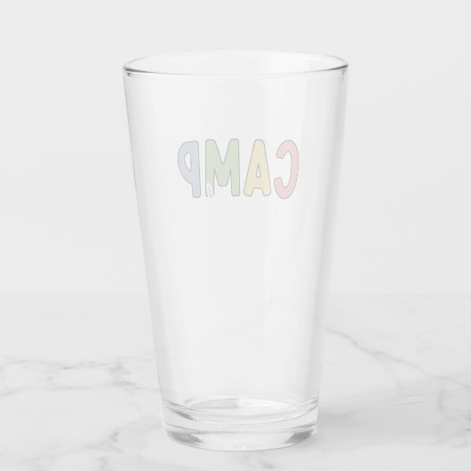Gespecialiseerde Camp Counselor Gifts Glas (Achterkant)