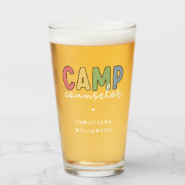 Gespecialiseerde Camp Counselor Gifts Glas