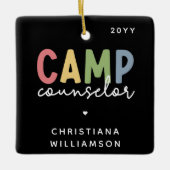 Gespecialiseerde Camp Counselor Gifts Keramisch Ornament (Voorkant)