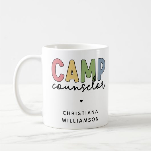 Gespecialiseerde Camp Counselor Gifts Koffiemok (Links)
