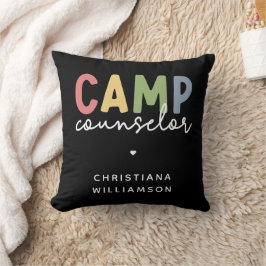 Gespecialiseerde Camp Counselor Gifts Kussen