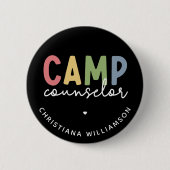 Gespecialiseerde Camp Counselor Gifts Ronde Button 5,7 Cm (Voorkant)