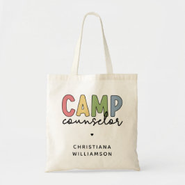 Gespecialiseerde Camp Counselor Gifts Tote Bag