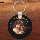 Gespecialiseerde foto's 'S WERELDS BESTE BEDRAG Sleutelhanger (Voorkant)