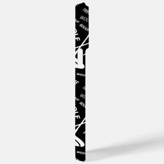 Gespecialiseerde golfer, stijlvol golf logo Case-Mate iPhone case (Achterkant / Rechts)