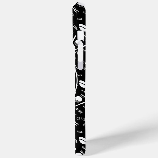 Gespecialiseerde golfer, stijlvol golf logo Case-Mate iPhone case (Achterkant / Links)