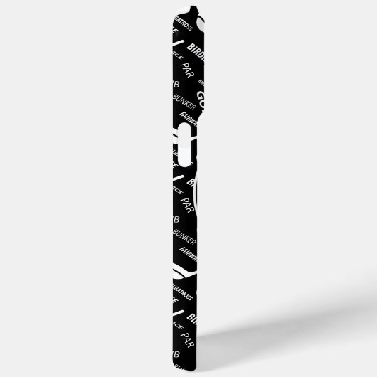 Gespecialiseerde golfer, stijlvol golf logo Case-Mate iPhone case (Achterkant / Rechts)