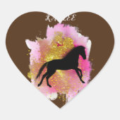 GESPECIALISEERDE HORSE HEART STICKERS (Voorkant)