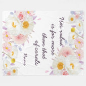 Gespecialiseerde JW-zusjes - Proverbs 3:15 Fleece Deken (Voorkant (Horizontaal))