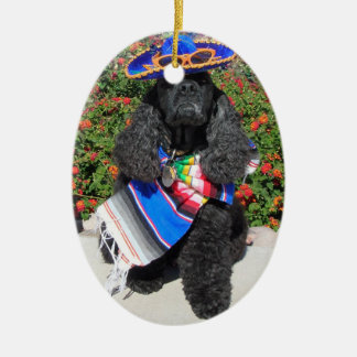 Gespecialiseerde keramische versiering van die spe keramisch ornament