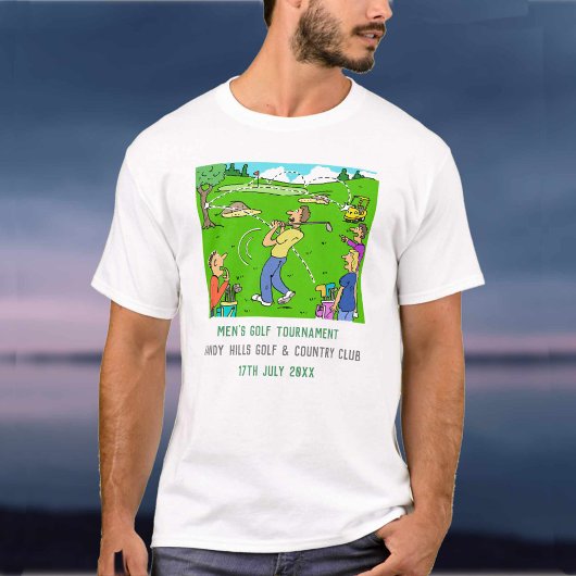 Gespecialiseerde Mannen Golf Tournament T-shirt