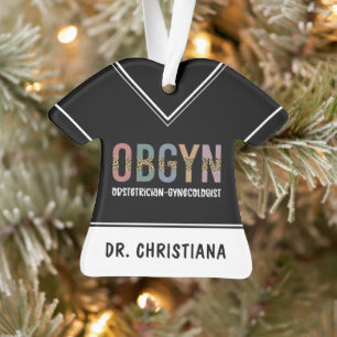 Gespecialiseerde OBGYN-verloskundige Gynaecoloog Ornament
