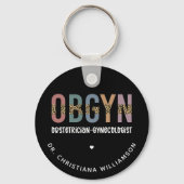 Gespecialiseerde OBGYN-verloskundige Gynaecoloog Sleutelhanger (Voorkant)
