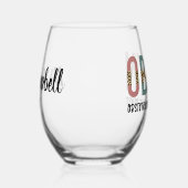 Gespecialiseerde OBGYN-verloskundige Gynaecoloog Wijnglas Zonder Voet (Rechts)