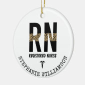 Gespecialiseerde RN geregistreerd verpleeggeld Afs Keramisch Ornament (Links)
