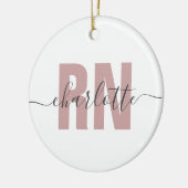 Gespecialiseerde RN geregistreerd verpleeggeld Afs Keramisch Ornament (Links)