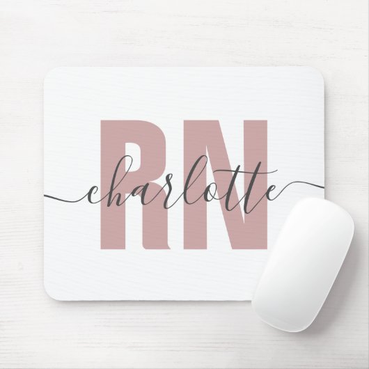 Gespecialiseerde RN geregistreerd verpleeggeld Afs Muismat (Met muis)