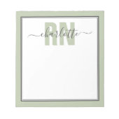 Gespecialiseerde RN geregistreerd verpleeggeld Afs Notitieblok (Voorkant)