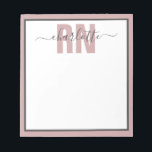 Gespecialiseerde RN geregistreerd verpleeggeld Afs Notitieblok<br><div class="desc">Gepersonaliseerd RN Geregistreerd zuster Afstuderen Gifts sweatshirt- Dit gepersonaliseerde zuster-ontwerp is een geweldig geschenk voor elke Rn Geregistreerde zuster!</div>