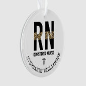 Gespecialiseerde RN geregistreerd verpleeggeld Afs Ornament (voorkant)