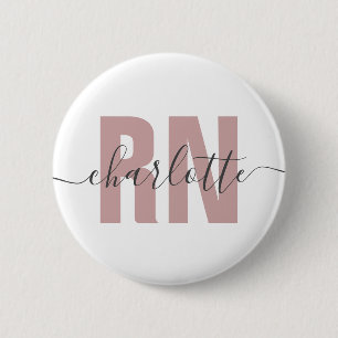 Gespecialiseerde RN geregistreerd verpleeggeld Afs Ronde Button 5,7 Cm