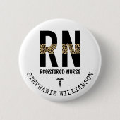 Gespecialiseerde RN geregistreerd verpleeggeld Afs Ronde Button 5,7 Cm (Voorkant)