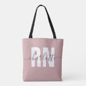 Gespecialiseerde RN geregistreerd verpleeggeld Afs Tote Bag (Achterkant)