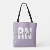 Gespecialiseerde RN geregistreerd verpleeggeld Afs Tote Bag (Achterkant)