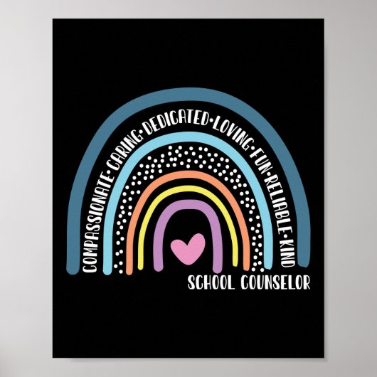 Gespecialiseerde schooladviseur Compassionate Cari Poster (Voorkant)