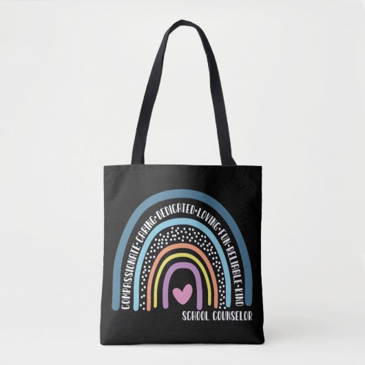 Gespecialiseerde schooladviseur Compassionate Cari Tote Bag (Voorkant)