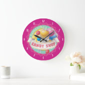 Gespecialiseerde snoep-shop lollipops grote klok (Huis)