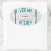 Gespecialiseerde Stickers voor keuken van Vegan (Tas)
