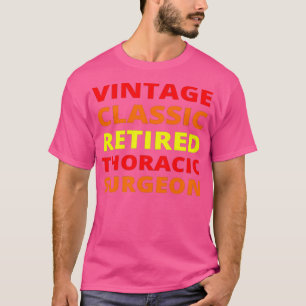 Gespecialiseerde Vintage thoracale chirurg 1 T-shirt