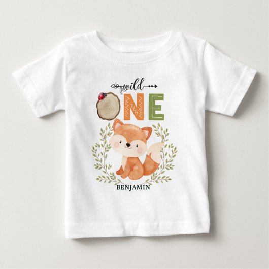 Gespecialiseerde WILD ONE First Forest Fox Baby T- (Voorkant)