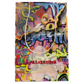 GESPECIFICEERDE graffiti krabber Medium Cadeauzakje (Voorkant)