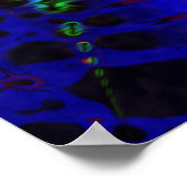 Gespecificeerde synapse van de holografische geest poster (Hoek)