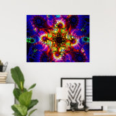 Gespecificeerde synapse van de holografische geest poster (Thuiskantoor)