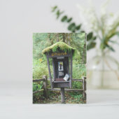 Gespecificeerde telefooncel briefkaart (Staand voorkant)