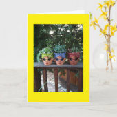 GESPECTTEERDE VRIENDEN DIE DE GROEP BIRTHDAG BEHAN KAART (Gele Bloem)