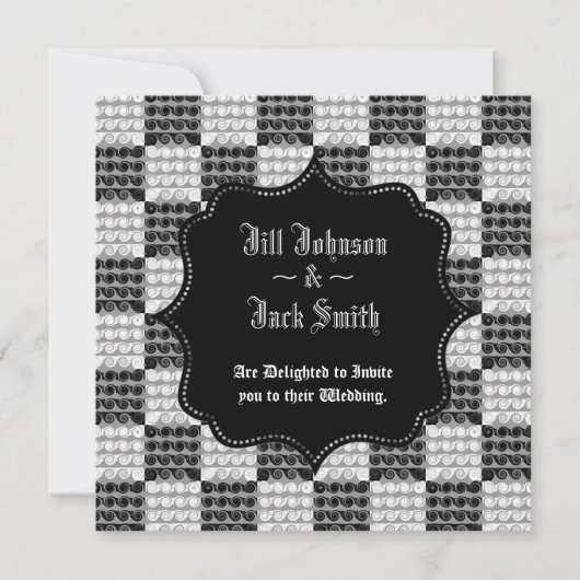 Gespeelde rondjes (bruiloft) kaart (Voorkant)