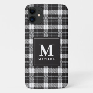 gespeend monogram tartan Case-Mate iPhone case