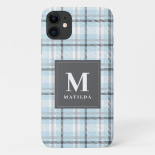 gespeend monogram tartan Case-Mate iPhone case