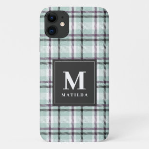 gespeend monogram tartan Case-Mate iPhone case
