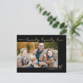 Gespelde Jaar Bewerkbare Kleur Nieuwjaar Postkaart Feestdagenkaart (Staand voorkant)