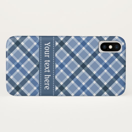 Gespelde telefoongesprekken aangepast patroon Case-Mate iPhone case (Achterkant (horizontaal))