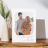 Gespenseld overzicht | Verticale foto Save The Date